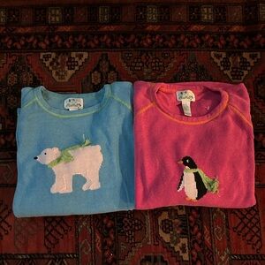 The Quaker Factory Holiday sweaters